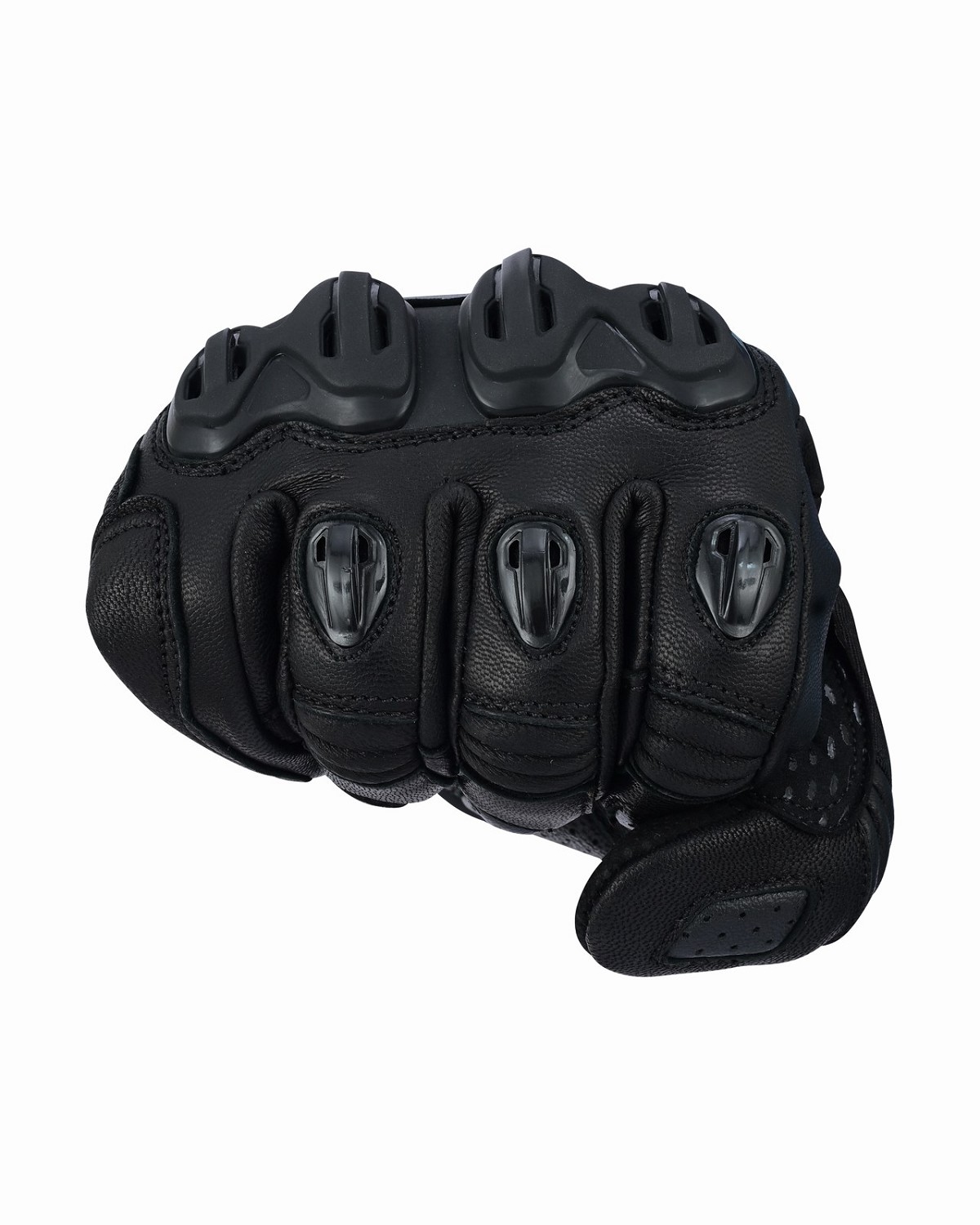 GUANTES DE MOTO EN PIEL ANILINA CON PROTECCIONES DE TPU, CON HOMOLOGACI&Oacute;N CE, IDEALES PARA ENTRETIEMPO Y VERANO