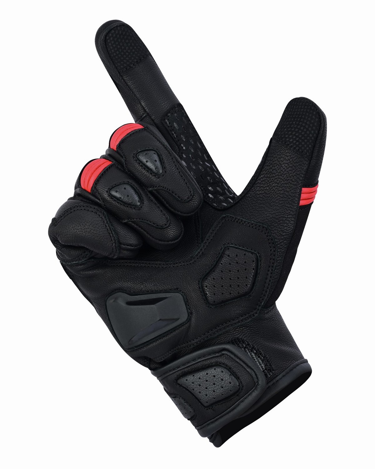 GUANTES DE MOTO EN PIEL ANILINA CON PROTECCIONES DE TPU, CON HOMOLOGACI&Oacute;N CE, IDEALES PARA ENTRETIEMPO Y VERANO