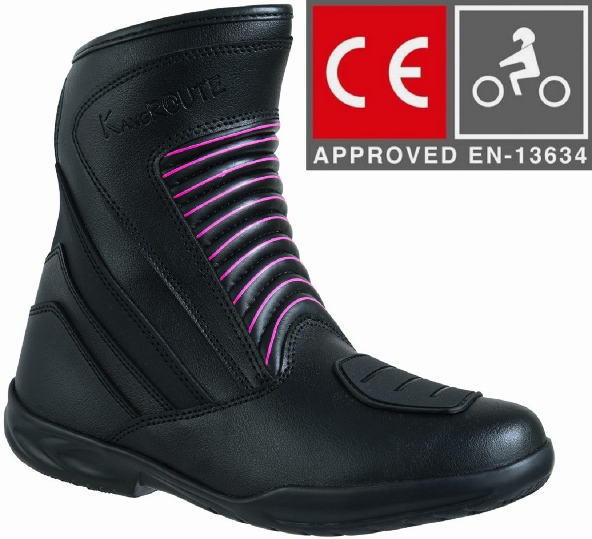 BOTAS DE MOTO TOURING MUJER, IMPERMEABLES Y TRANSPIRABLES CON HOMOLOGACIÓN CE Y EPI
