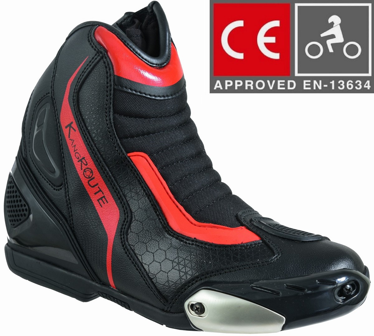 BOTAS DE MOTO CARRETERA ESTILO DEPORTIVO CAÑA CORTA IMPERMEABLES Y TRANSPIRABLES CON HOMOLOGACIÓN CE Y EPI