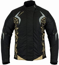 CHAQUETA DE CORDURA PARA CHICAS CON DIBUJO ESTILO TATTOO