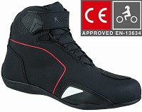 ZAPATILLAS DE MOTO IMPERMEABLES Y TRANSPIRABLES CON HOMOLOGACIÓN CE Y EPI