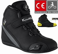 ZAPATILLAS DE MOTO IMPERMEABLES Y TRANSPIRABLES CON HOMOLOGACIÓN CE Y EPI